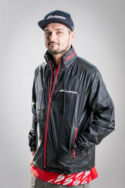 SWORKz Original Black Team Windbreaker M